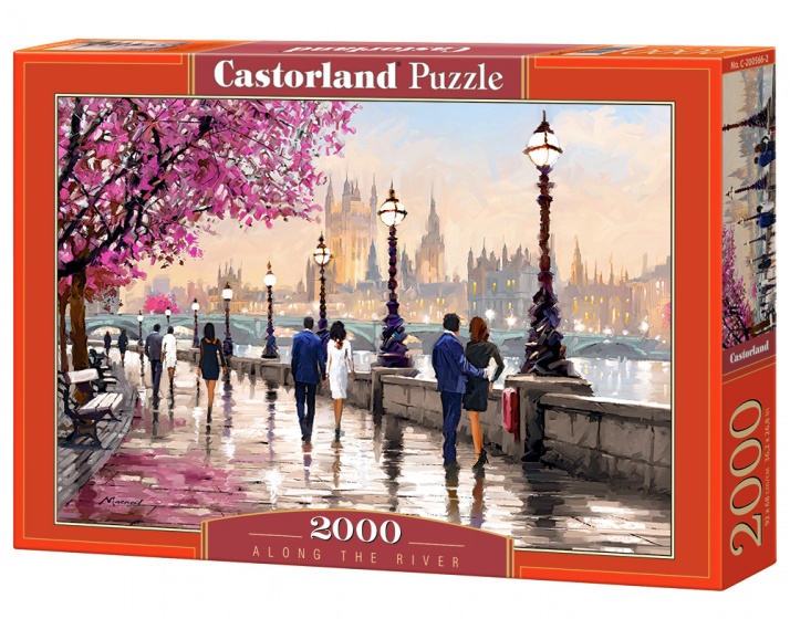 Castorland legpuzzel Along the River 2000 stukjes