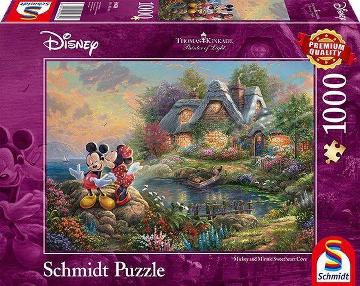 Schmidt Spiele 999 Games puzzel Disney Mickey & Minnie karton 1000 stukjes
