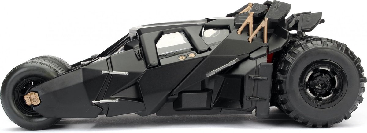 Top1Toys Jada auto Batman The Dark Knight Batmobile 1:24 die cast - Zwart