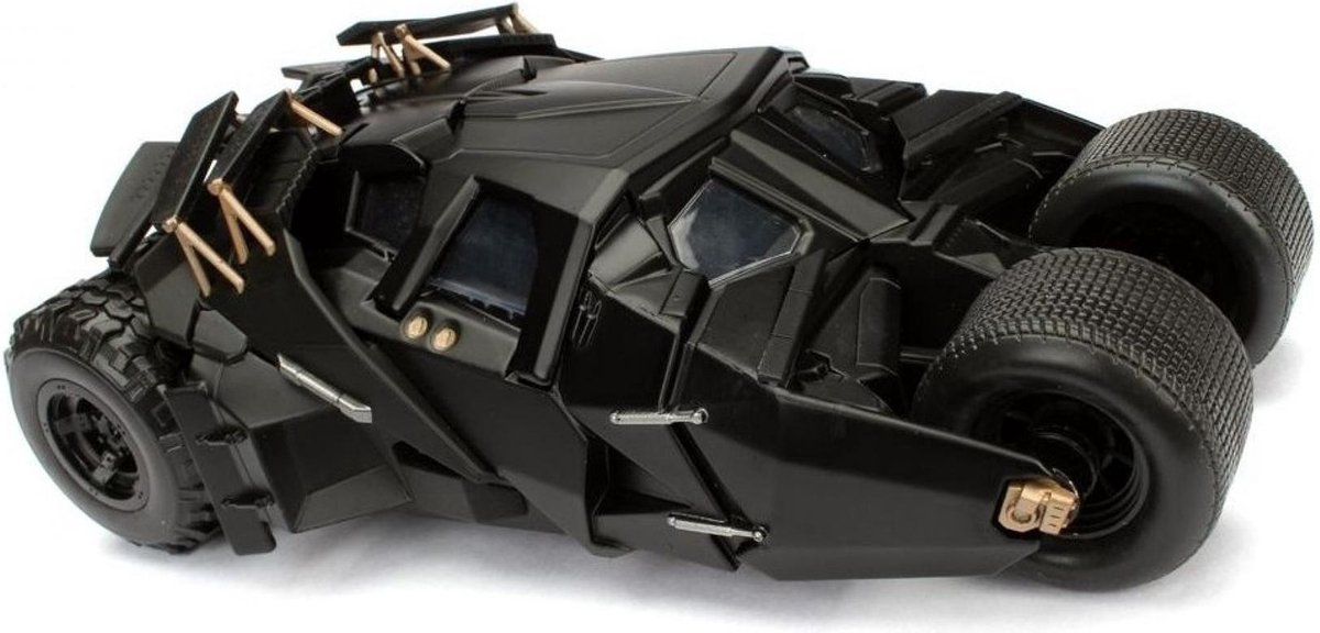 Top1Toys Jada auto Batman The Dark Knight Batmobile 1:24 die cast - Zwart