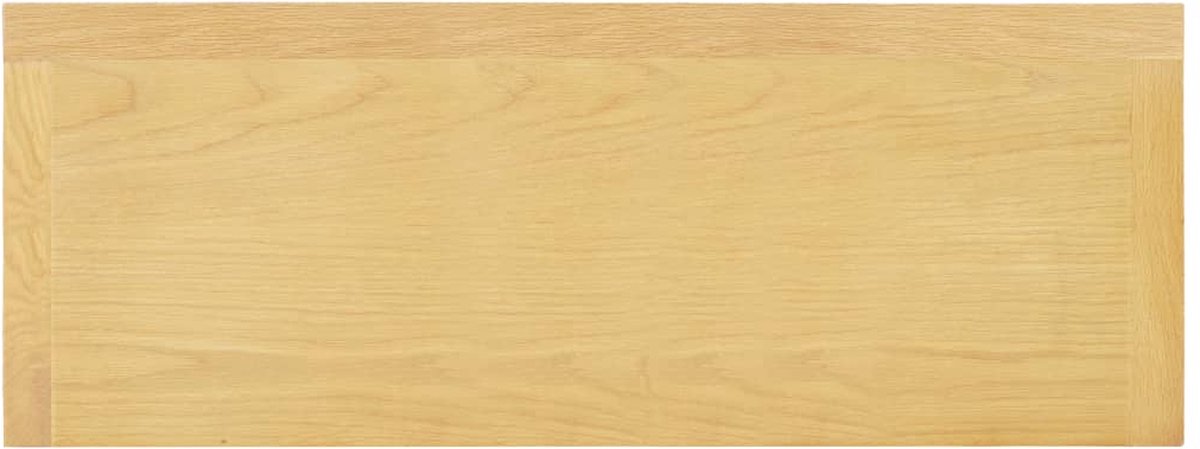 Vidaxl Dressoir 90x33,5x83 Cm Massief Eikenhout - Grijs