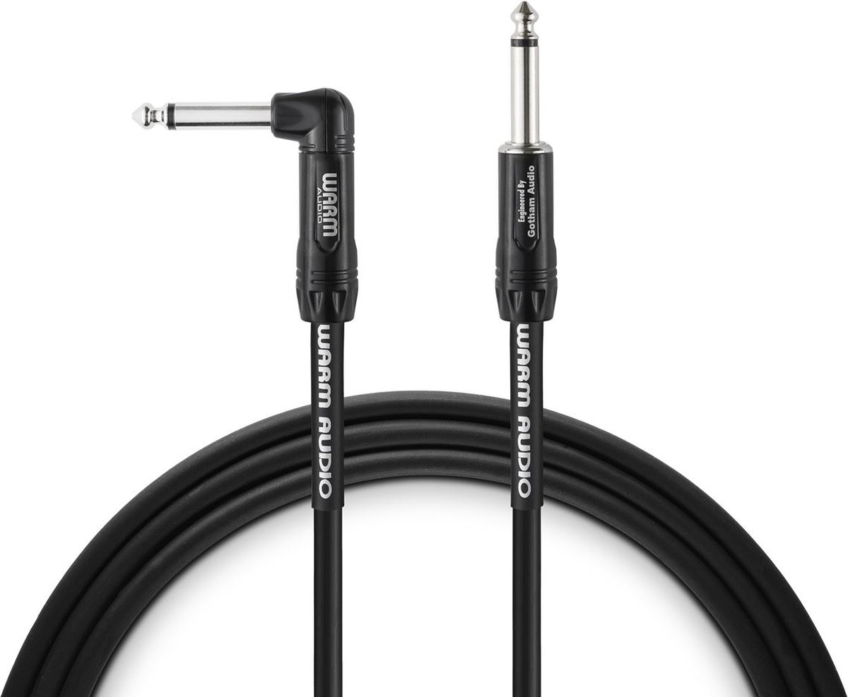 Warm Audio Pro Series Instrument Cable 3m right angle