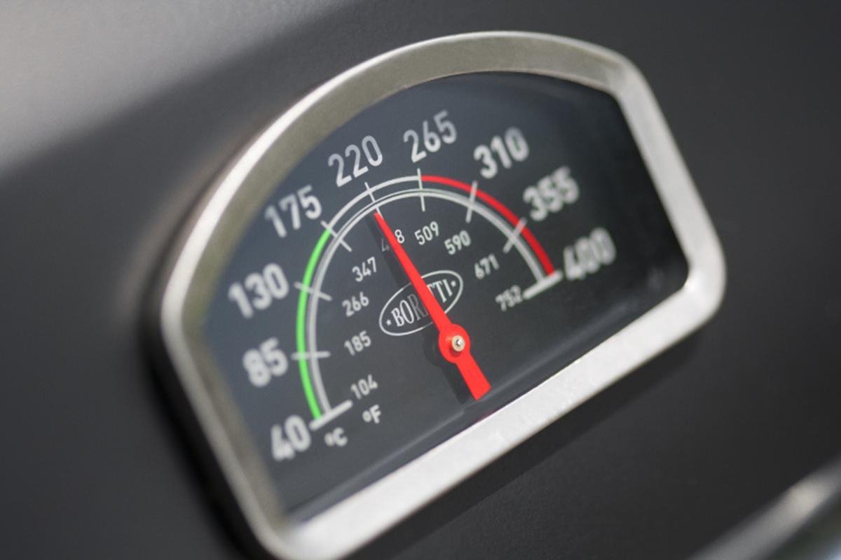 Boretti lbrido Buitenkeuken B 136 x D 62 cm - Zwart