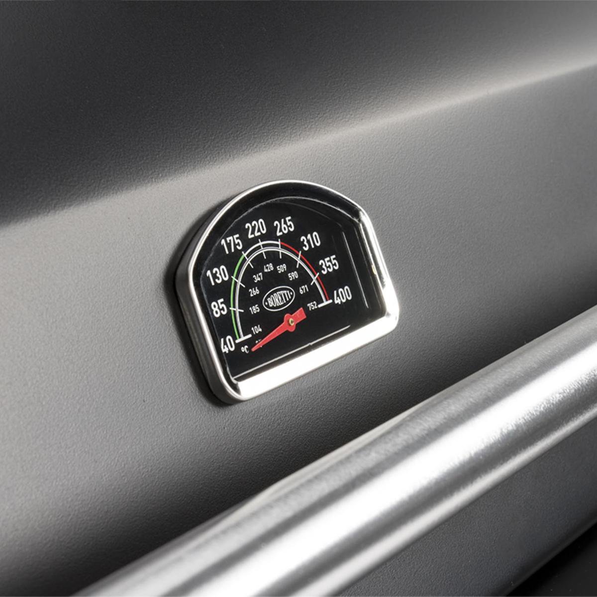 Boretti lbrido Buitenkeuken B 136 x D 62 cm - Zwart