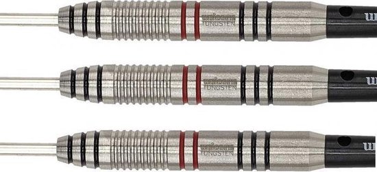 Unicorn Core Plus Win Dartpijlen Steeltip 21g Tungsten Zwart/ - Rood