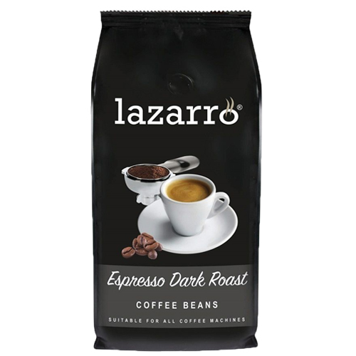 LAZARRO - Espresso Dark Roast Bonen - 8x 1 kg