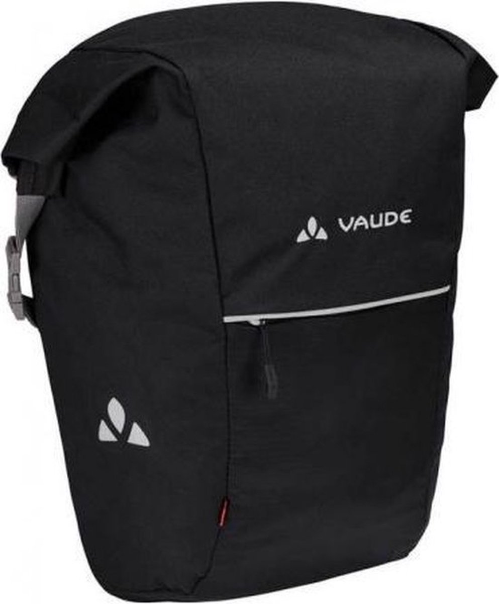 Vaude Road Master Roll-It Fietstas/Donkergrijs - Zwart