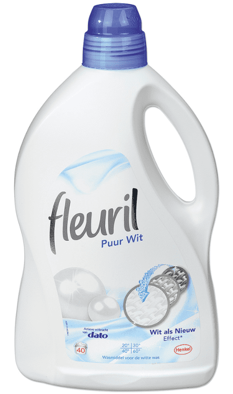 Fleuril Puur & Wasmiddel - 20 wasbeurten - Wit