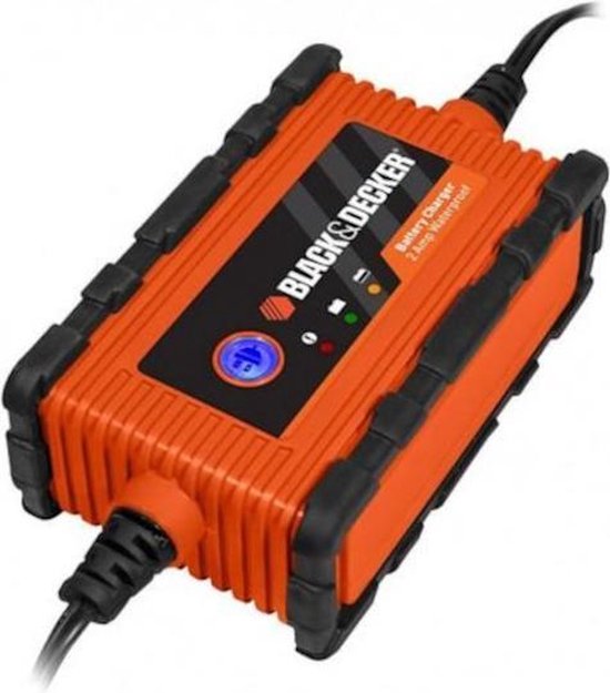 Black+decker Acculader - 6-12 Volt - Incl. Kabels En Klemmen