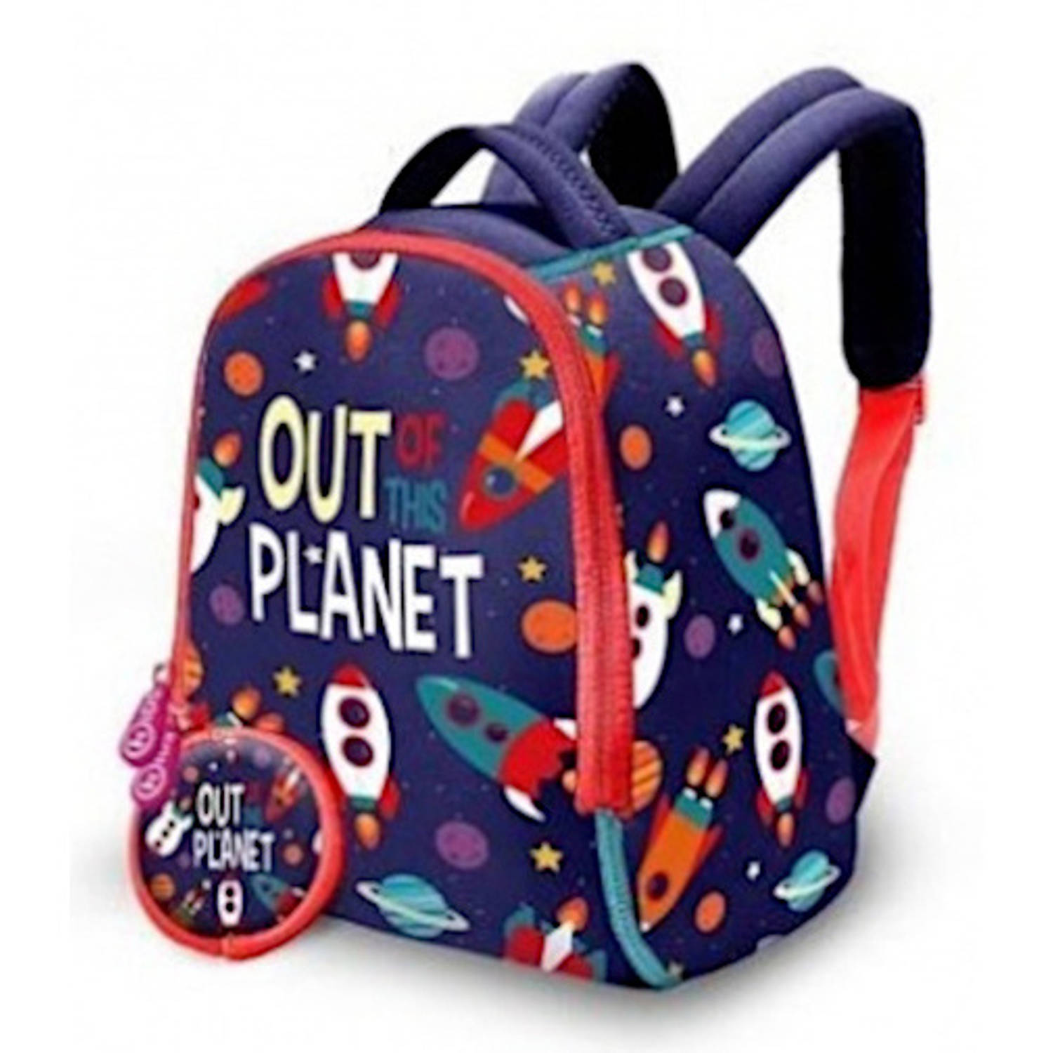 Kids Licensing Kinderrugzak Out Of Planet Junior 6 Liter Neopreen