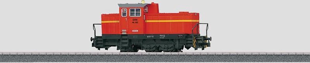 Märklin Marklin diesellocomotief Henschel DHG700 11,2 cm staal - Rood