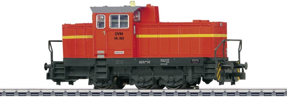Märklin Marklin diesellocomotief Henschel DHG700 11,2 cm staal - Rood