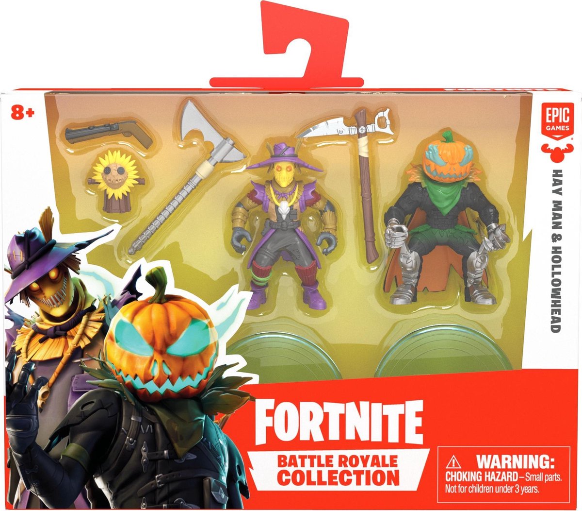 Epic Games speelset Hay Man & Hollowhead junior 5 cm 3 delig