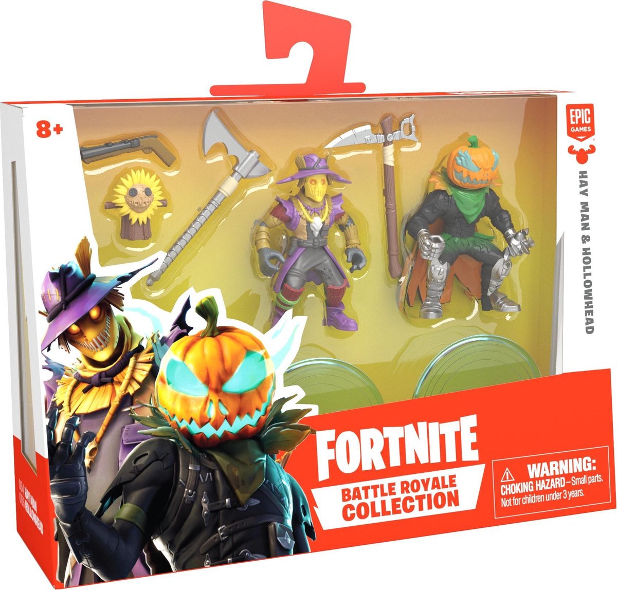Epic Games speelset Hay Man & Hollowhead junior 5 cm 3 delig