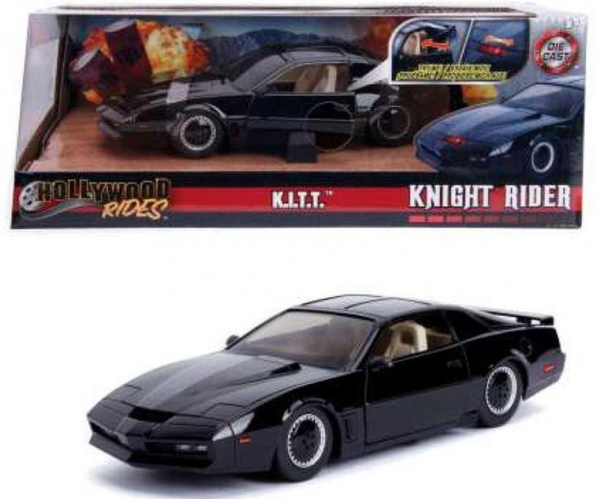 JADA TOYS Jada auto Knight Rider Kitt Pontiac Trans AM 1:24 die cast - Zwart