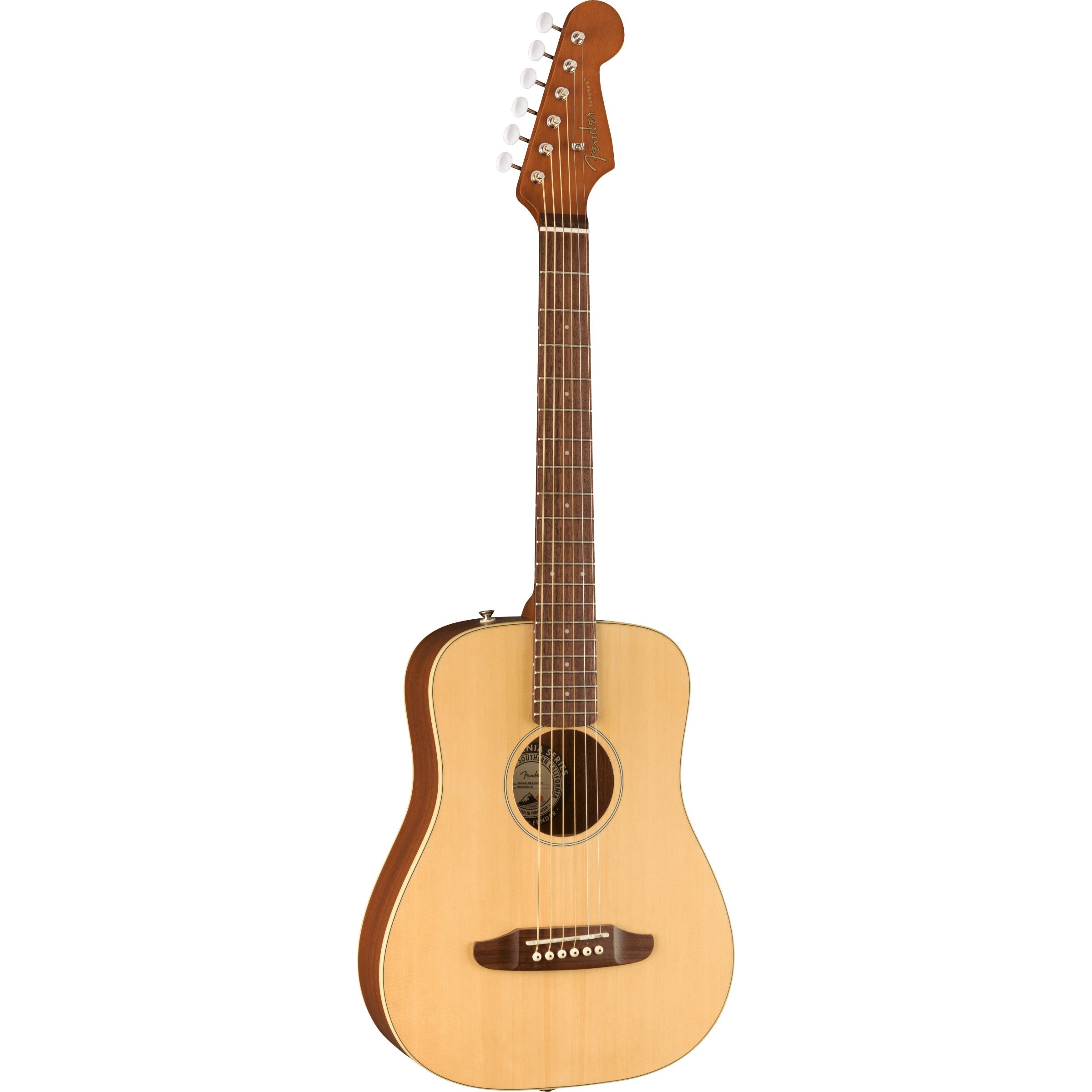 Fender California Series Redondo Mini 1/2 Natural akoestische westerngitaar