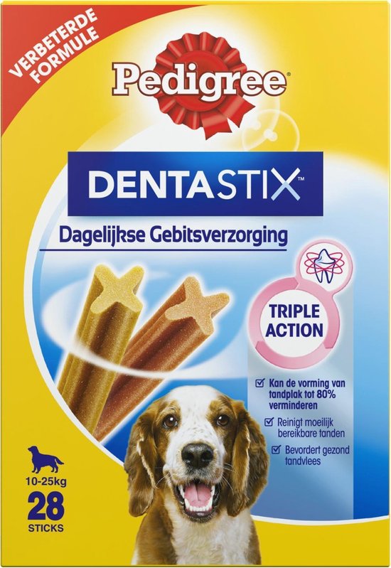 Pedigree Dentastix - Hondensnacks - Dental 28 stuks Medium