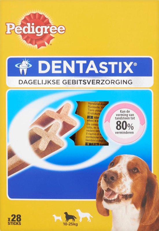 Pedigree Dentastix - Hondensnacks - Dental 28 stuks Medium