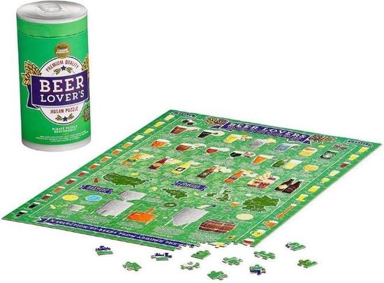 Ridley&apos;s Games Ridley's Games Legpuzzel Beer Lover's Karton 500 Stukjes - Verde