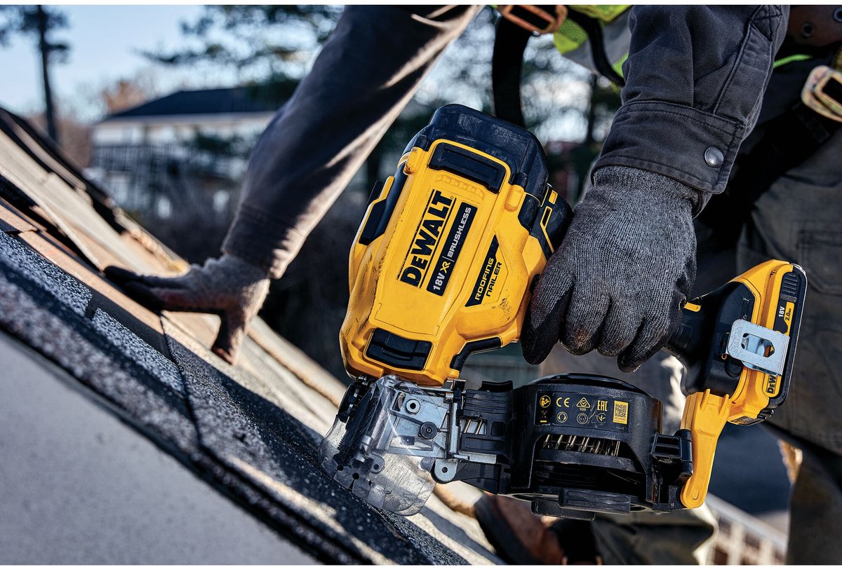 DeWalt DCN45RND2 | Roofing Nailer | 18V | 2.0Ah | LI-Ion accu