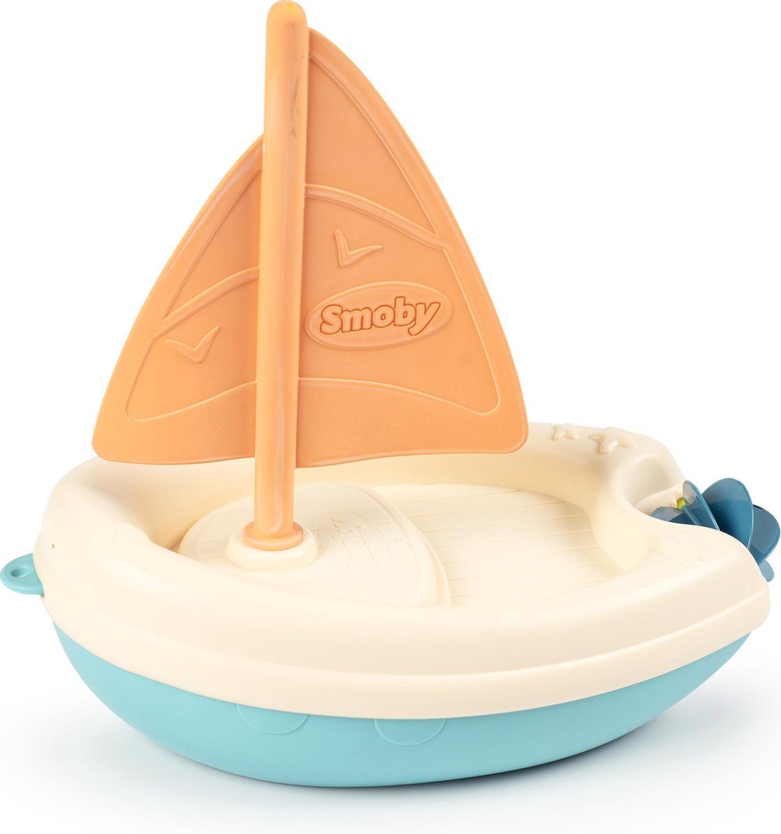 Smoby badspeelgoed Zeilboot junior 21 x 13 x 20 cm oranje/blauw