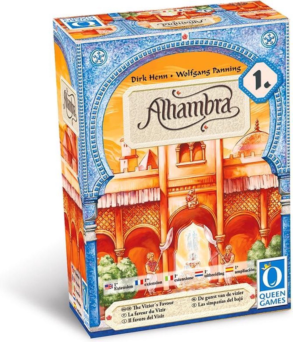 uitbreiding spel Alhambra De Gunst van de Vizier