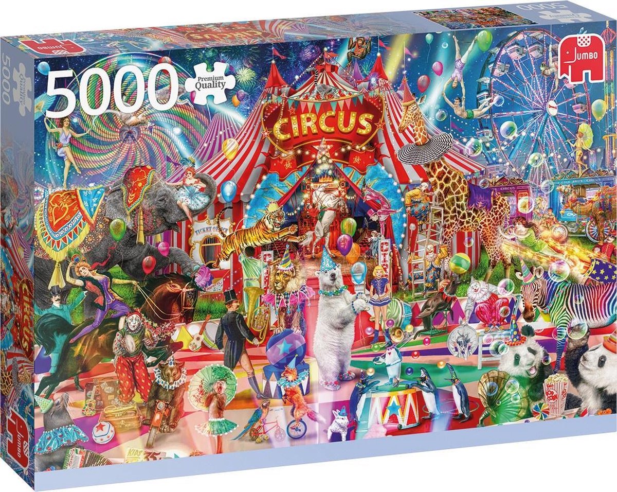 Jumbo Legpuzzel A Night At The Circus 156 X 107 Cm 5000 Stukjes