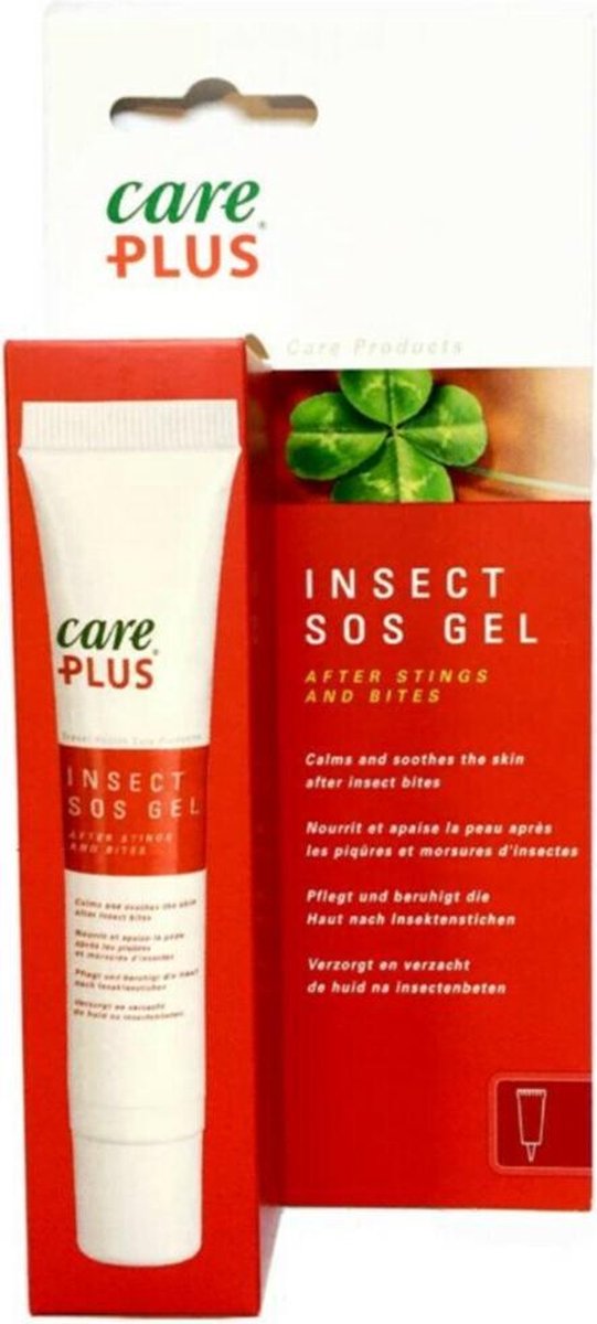 Care Plus Insect SOS Gel 20 ML Geen Kleur