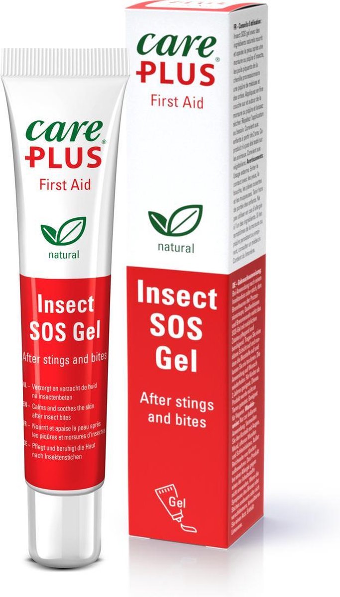 Care Plus Insect SOS Gel 20 ML Geen Kleur