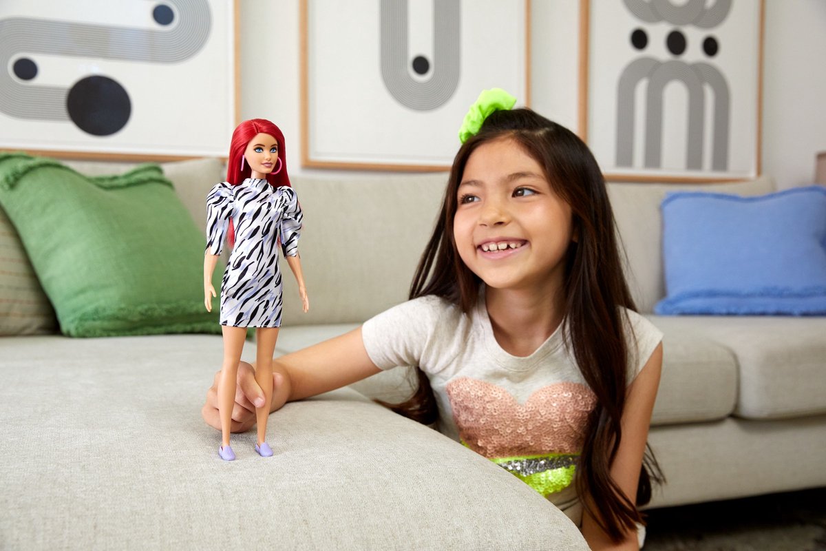 Barbie tienerpop Fashionistas meisjes 30 cm #168 (GRB56)