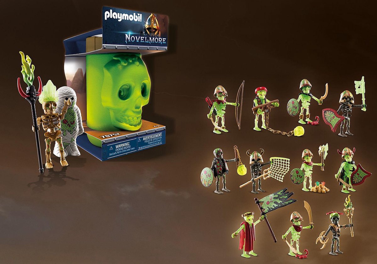 Playmobil Novelmore Skeleton verrassingsbox (70752)