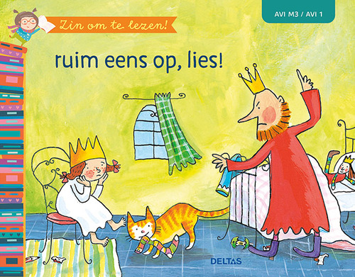 Zin om te lezen! Ruim eens op, lies! (AVI M3 / AVI 1) - Geel