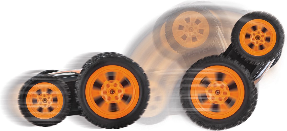 Carrera RC 2,4GHz Supercross stuntauto/oranje - Zwart