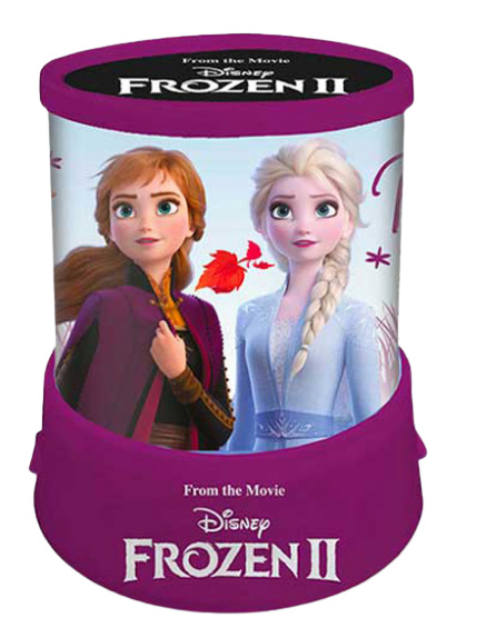 Disney projectorlamp Frozen meisjes 12,5 x 11,5 cm paars/blauw