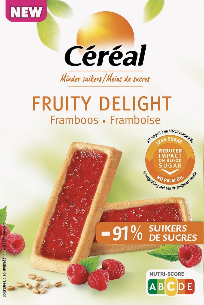 Cereal Fruity Delight Framboos