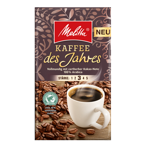 Melitta - Kaffee des Jahres 2020 Gemalen koffie - 12x 500 g