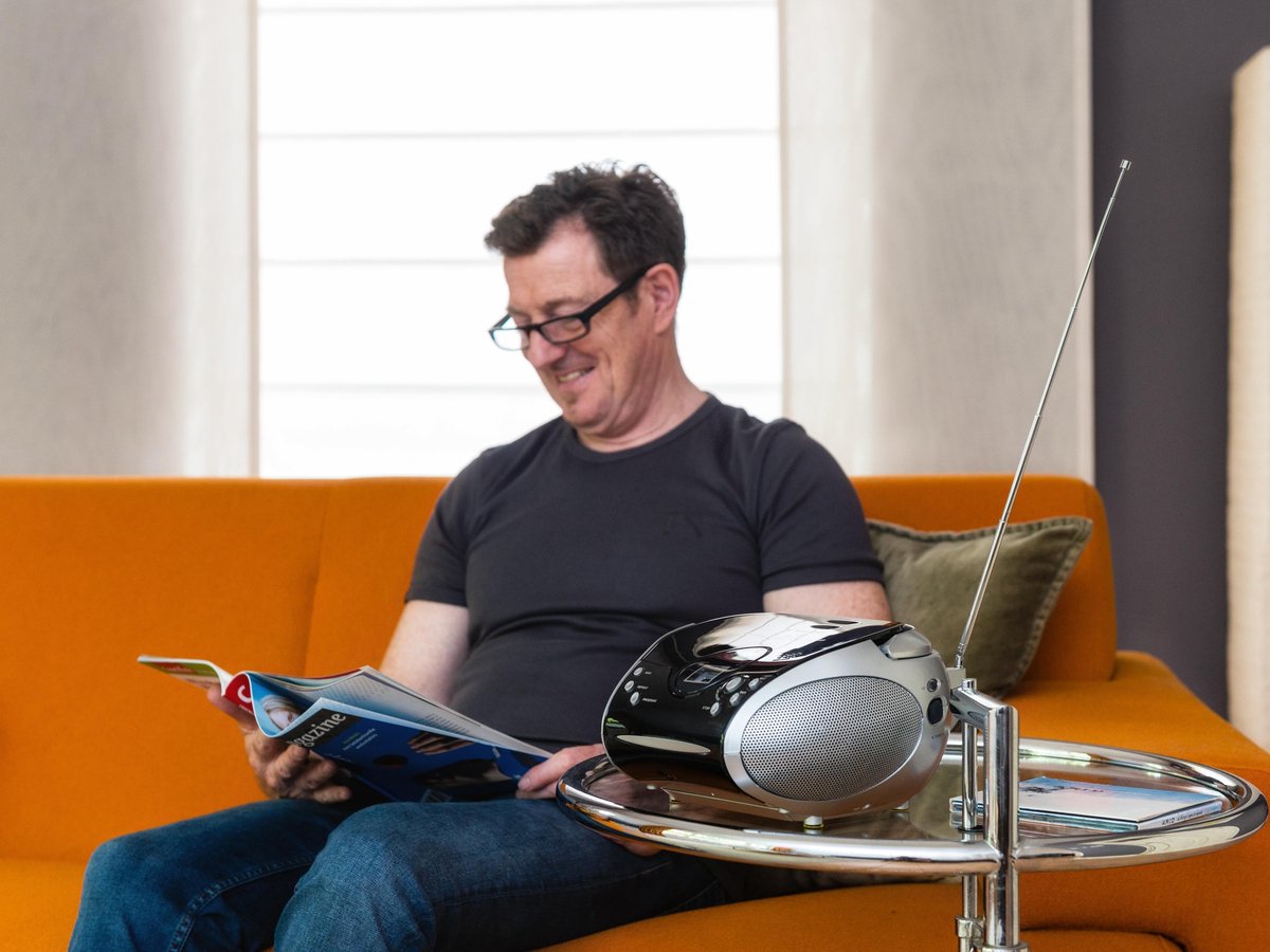 Lenco SCD-24 - Zwart