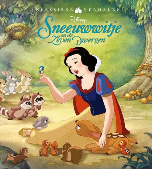 Disney klassieke verhalen Sneeuwwitje en de zeven dwergen - Groen