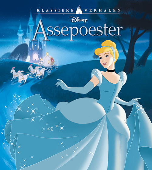 Disney klassieke verhalen Assepoester - Blauw