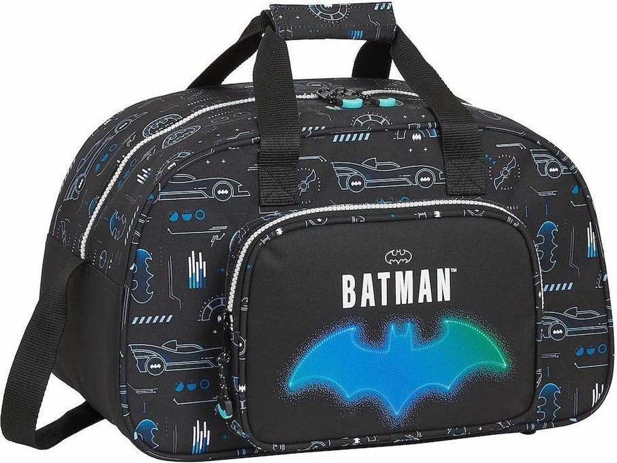 Safta Bolsa de deporte DC Batman Bat-tech - Zwart