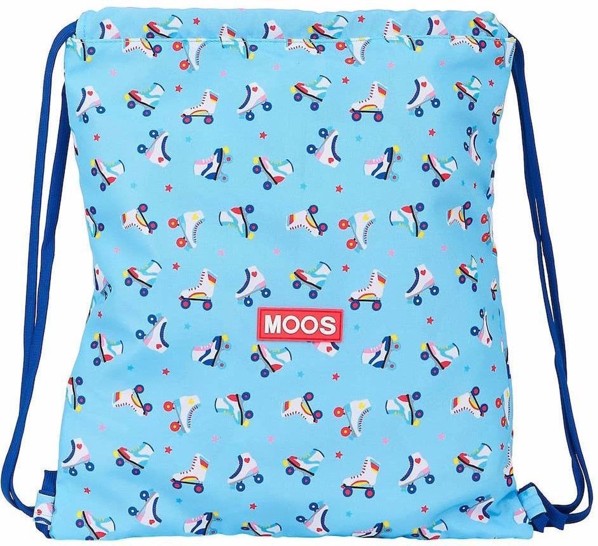 Safta Mochila saco Gorjuss Moos Rollers - Blauw