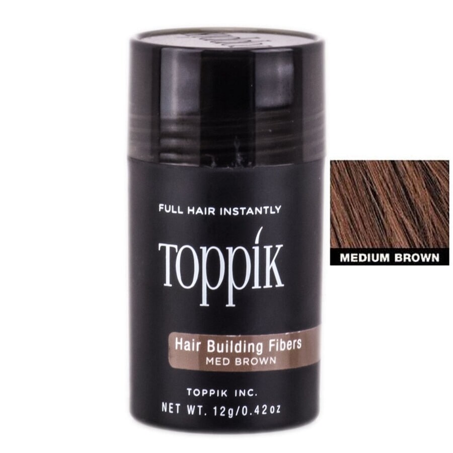 Toppik Middel Hair Building Fibers Haarproduct 12g - Grijs