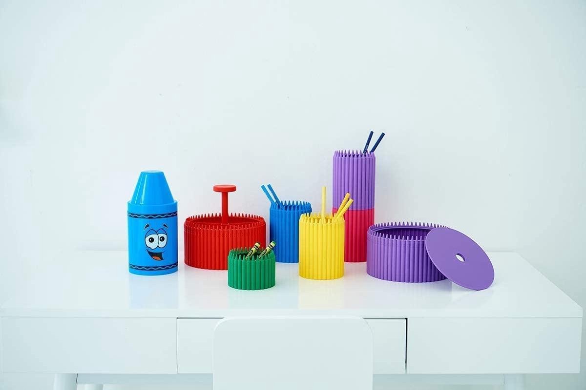 Crayola opbergbox 9,1 x 10,8 cm polypropyleen - Roze