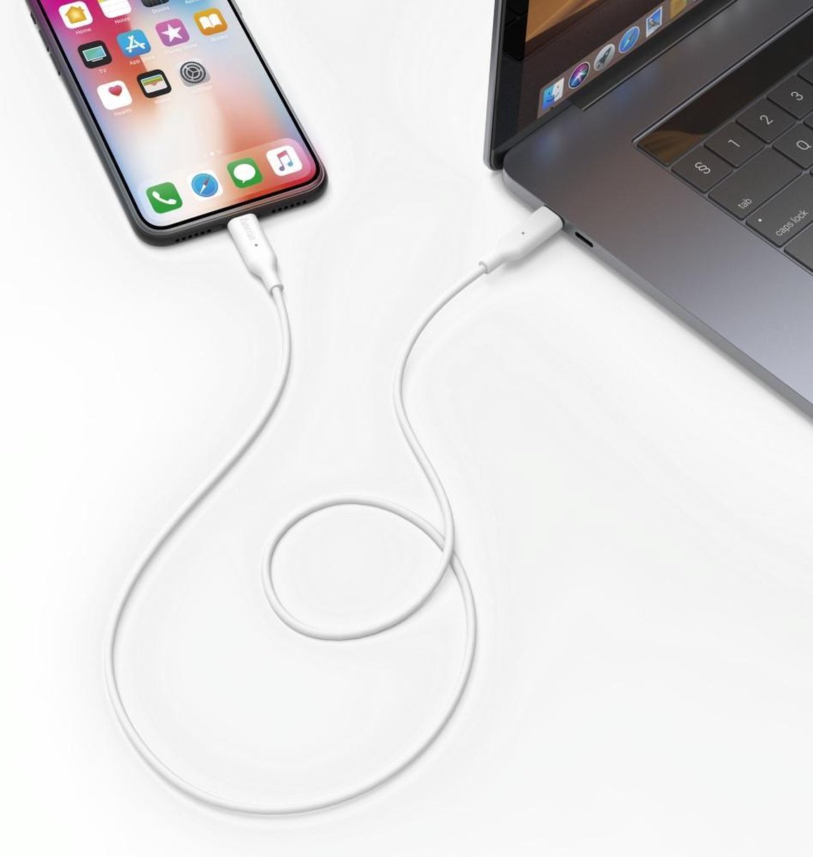 Hama 183295 Laadkabel USB-C naar Lightning 1m - Wit