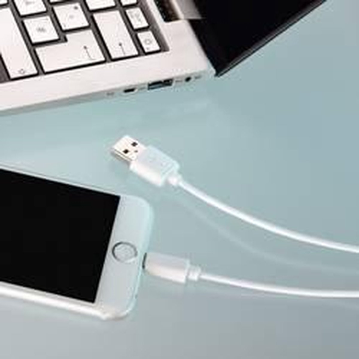 Hama 183295 Laadkabel USB-C naar Lightning 1m - Wit