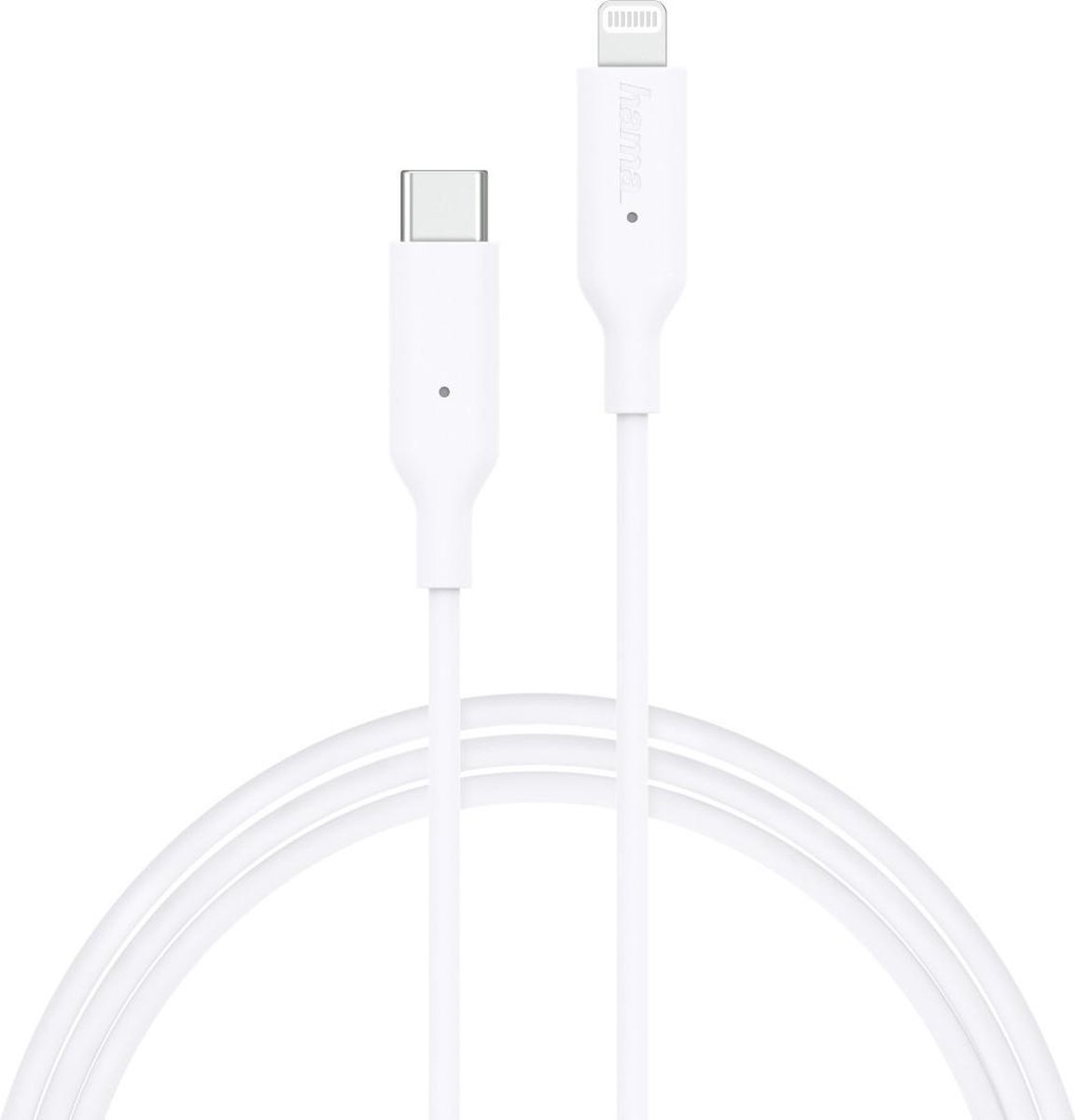 Hama 183295 Laadkabel USB-C naar Lightning 1m - Wit