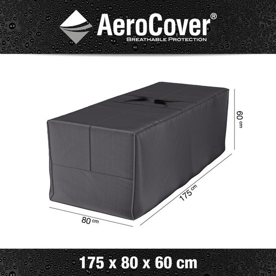 AeroCover Kussentas H 60 x B 175 x D 80 cm - Grijs