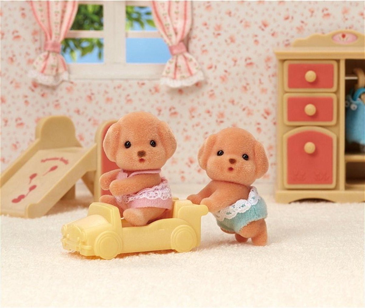 EPOCH Sylvanian Families Tweeling Poedel