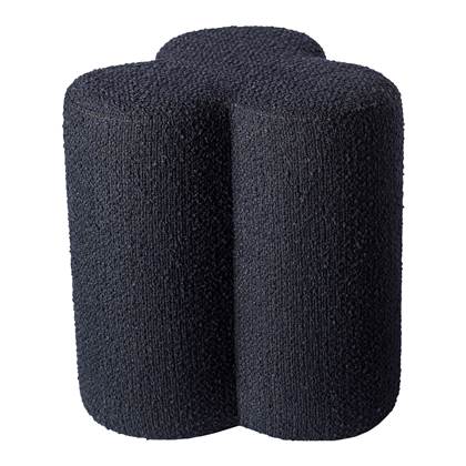 Pols Potten Clover Poef - - Blauw