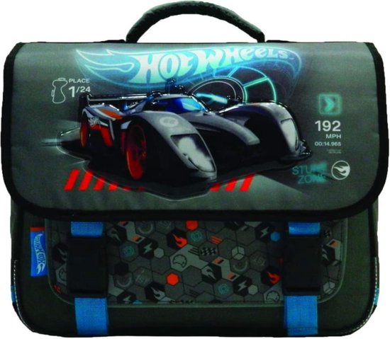 Hot Wheels Rugzak Jongens 38 X 34 Cm Polyester/pvc - Zwart